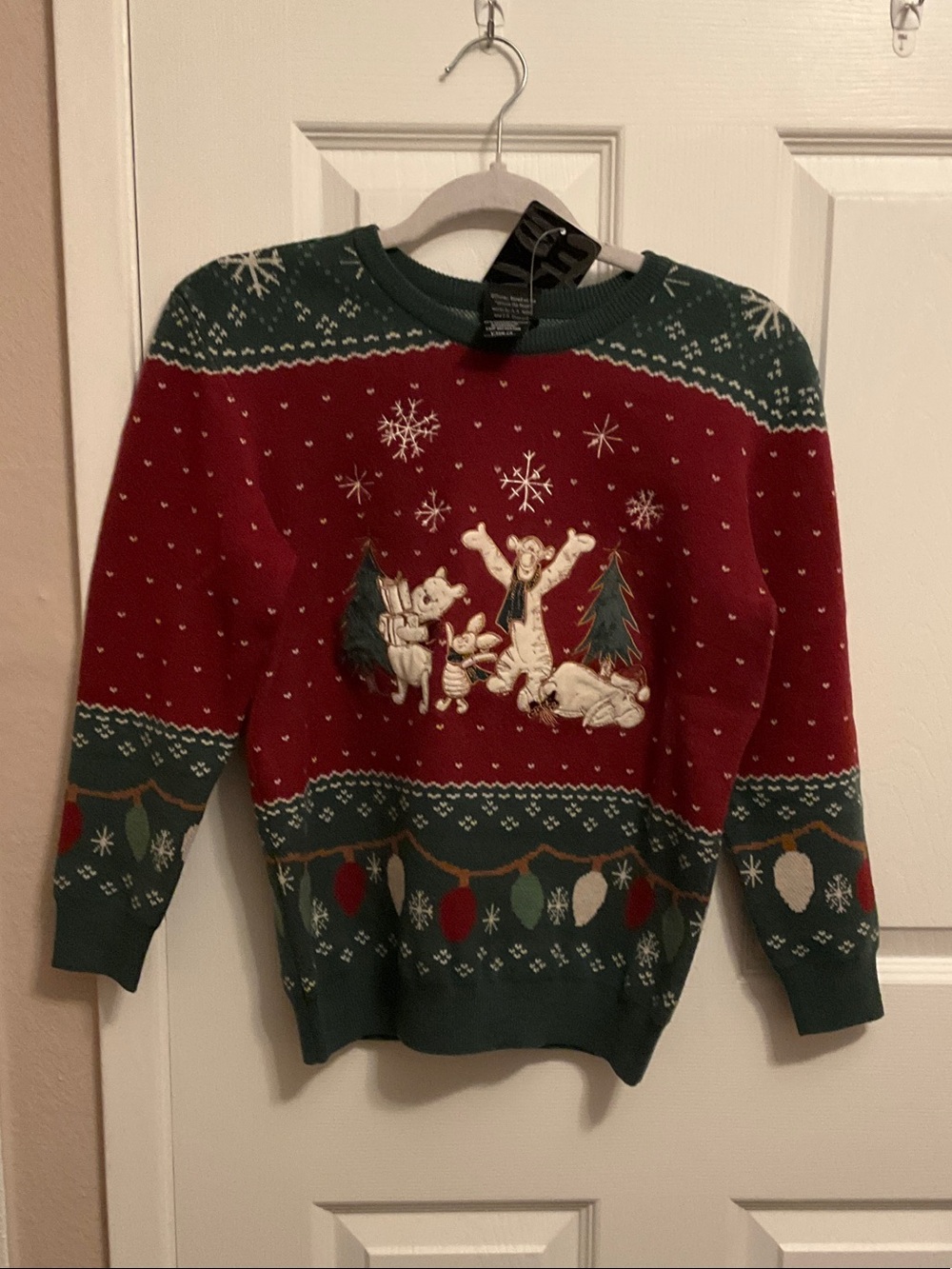 Kids Winnie the Pooh Christmas sweater